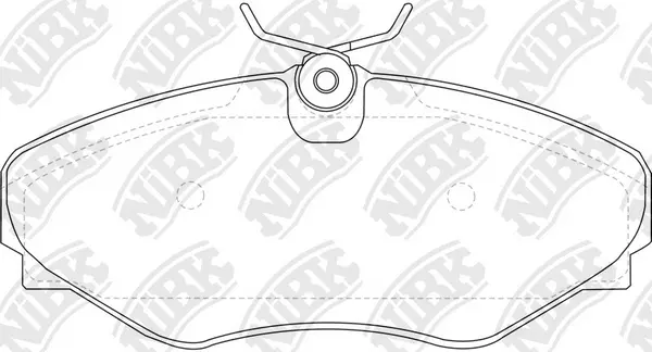 Brake Pad Set, disc brake (PN0363)