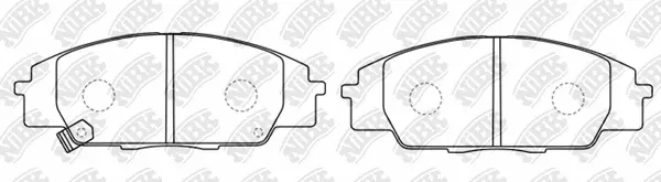 High Performance Brake Pad Set