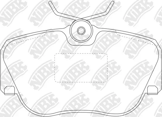 Brake Pad Set, disc brake (PN0004)