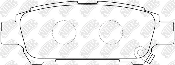 Brake Pad Set, disc brake (PN1449)