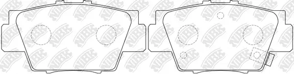 Brake Pad Set, disc brake (PN8307)