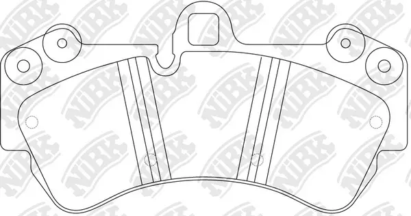 High Performance Brake Pad Set (PN0345S)