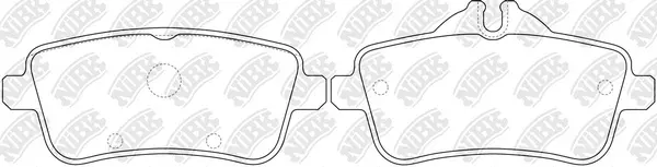 Brake Pad Set, disc brake (PN31011)