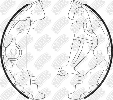 Brake Shoe Set (FN11001)