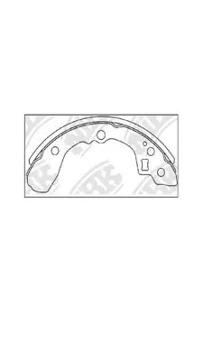 Brake Shoe Set (FN0745)