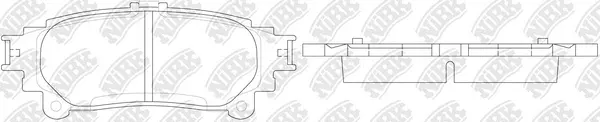 High Performance Brake Pad Set