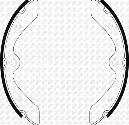 Brake Shoe Set (FN9909)