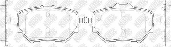 Brake Pad Set, disc brake (PN0044)