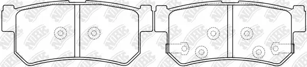 Brake Pad Set, disc brake (PN0440)