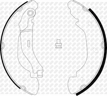 Brake Shoe Set (FN0575)