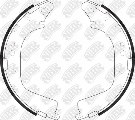 Brake Shoe Set (FN2280)