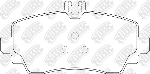 Brake Pad Set, disc brake (PN0124)