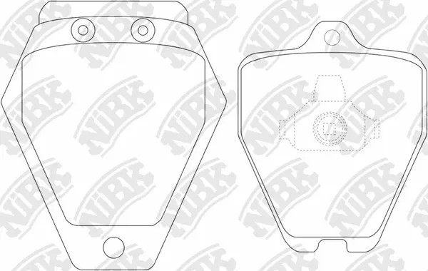 Brake Pad Set, disc brake (PN0105)