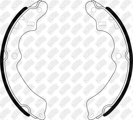 Brake Shoe Set (FN9923)