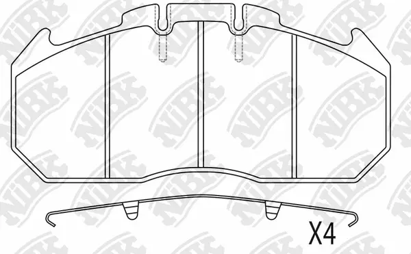 Brake Pad Set, disc brake (PN0924)