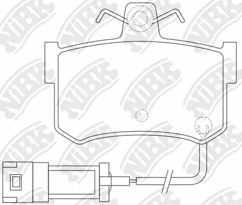 Brake Pad Set, disc brake (PN8210W)