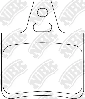 Brake Pad Set, disc brake (PN0264)