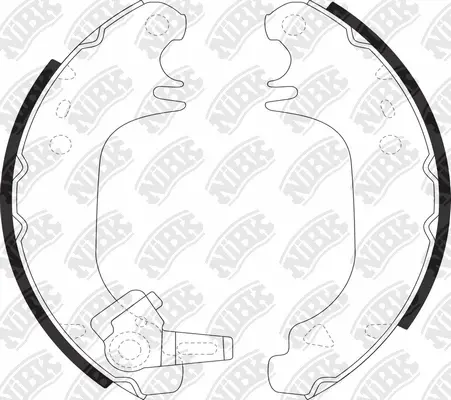 Brake Shoe Set (FN0523)