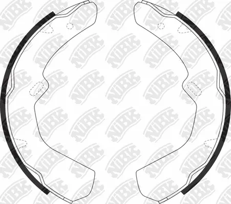Brake Shoe Set (FN1159)