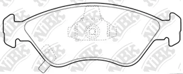 Brake Pad Set, disc brake (PN0810)