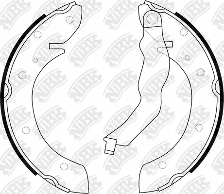 Brake Shoe Set (FN0535)