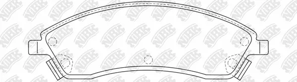 Brake Pad Set, disc brake (PN0669)