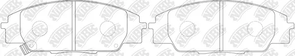 Brake Pad Set, disc brake (PN8423)
