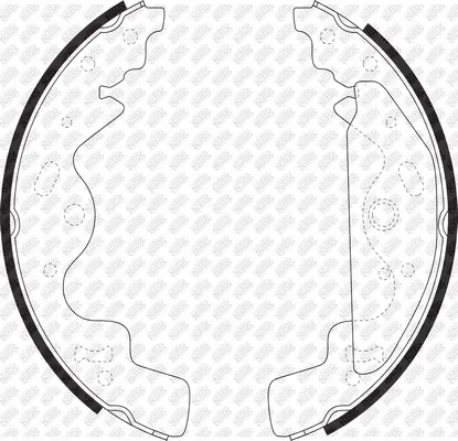 Brake Shoe Set (FN0628)