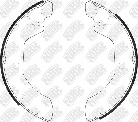 Brake Shoe Set (FN1148)