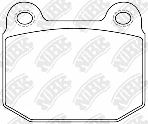 Brake Pad Set, disc brake (PN0226)