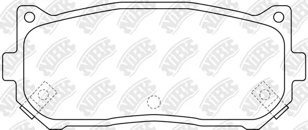 Brake Pad Set, disc brake (PN0528)