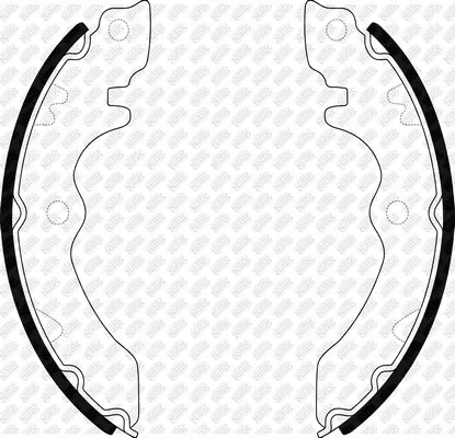 Brake Shoe Set (FN9907)