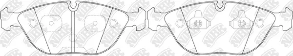 Brake Pad Set, disc brake (PN0102)