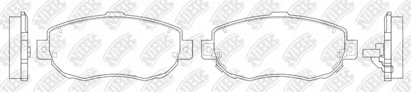 High Performance Brake Pad Set