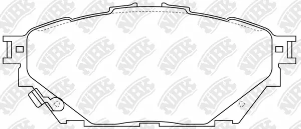 Brake Pad Set, disc brake (PN23001)