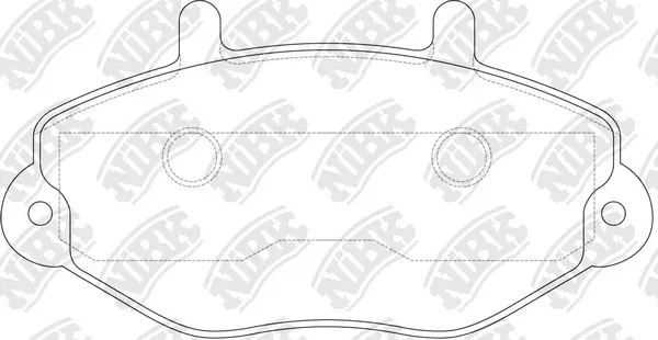 Brake Pad Set, disc brake (PN0275)