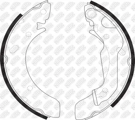 Brake Shoe Set (FN11158)