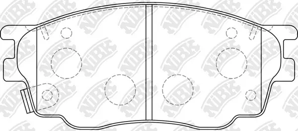 High Performance Brake Pad Set