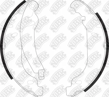 Brake Shoe Set (FN0521)
