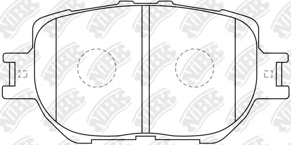 Brake Pad Set, disc brake (PN1550)
