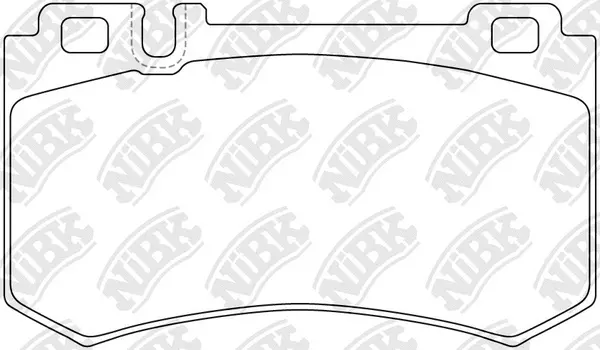 Brake Pad Set, disc brake (PN0343)