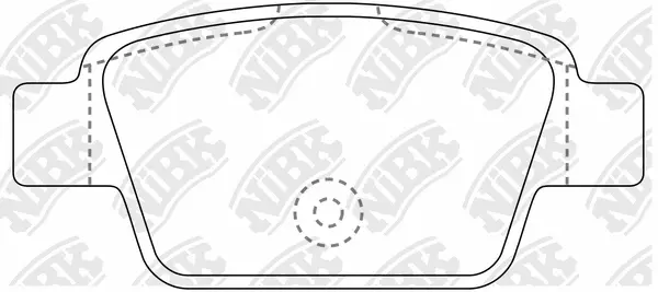 Brake Pad Set, disc brake (PN0515)