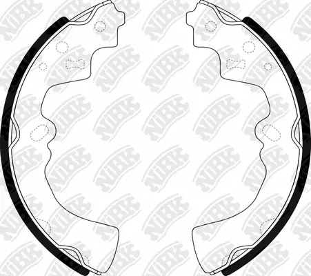 Brake Shoe Set (FN3342)