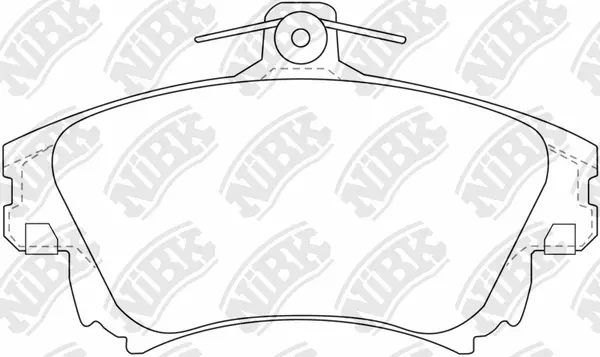 Brake Pad Set, disc brake (PN3126)