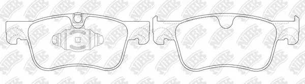 Brake Pad Set, disc brake (PN0734)
