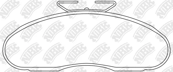 Brake Pad Set, disc brake (PN2805)