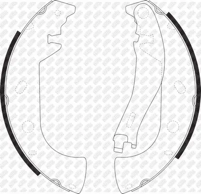 Brake Shoe Set (FN0592)