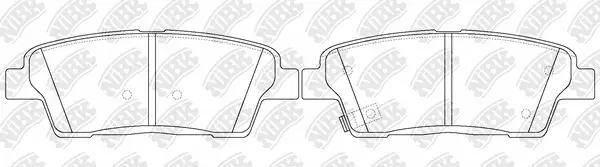 Brake Pad Set, disc brake (PN0649)