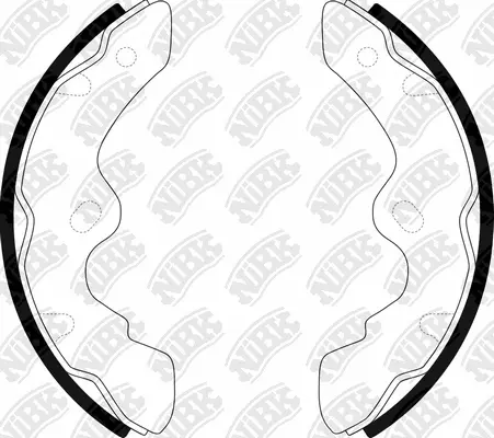 Brake Shoe Set (FN4428)