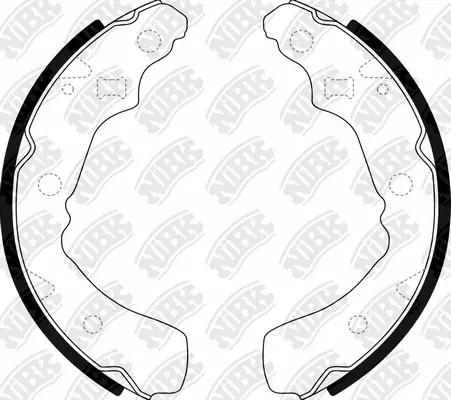Brake Shoe Set (FN0020)